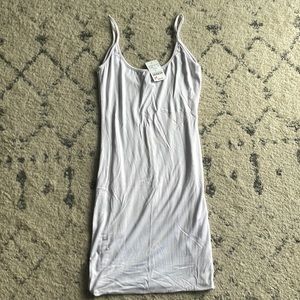 White m boutique slip dress